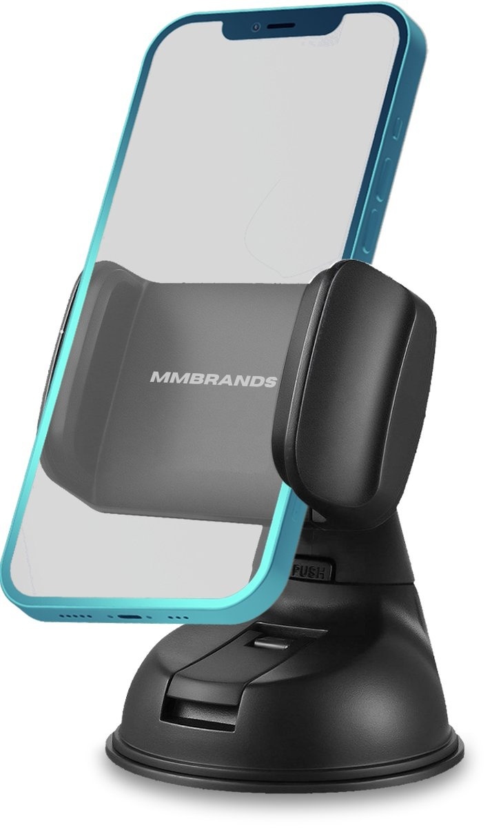 Support pour téléphone MM Brands - Accessoires pour voitures - Support pour téléphone portable avec ventouse