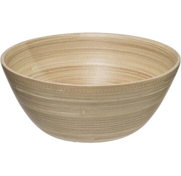 Secret de Gourmet Secret de Gourmet - Saladier/plats de service - bambou - beige- D25 cm