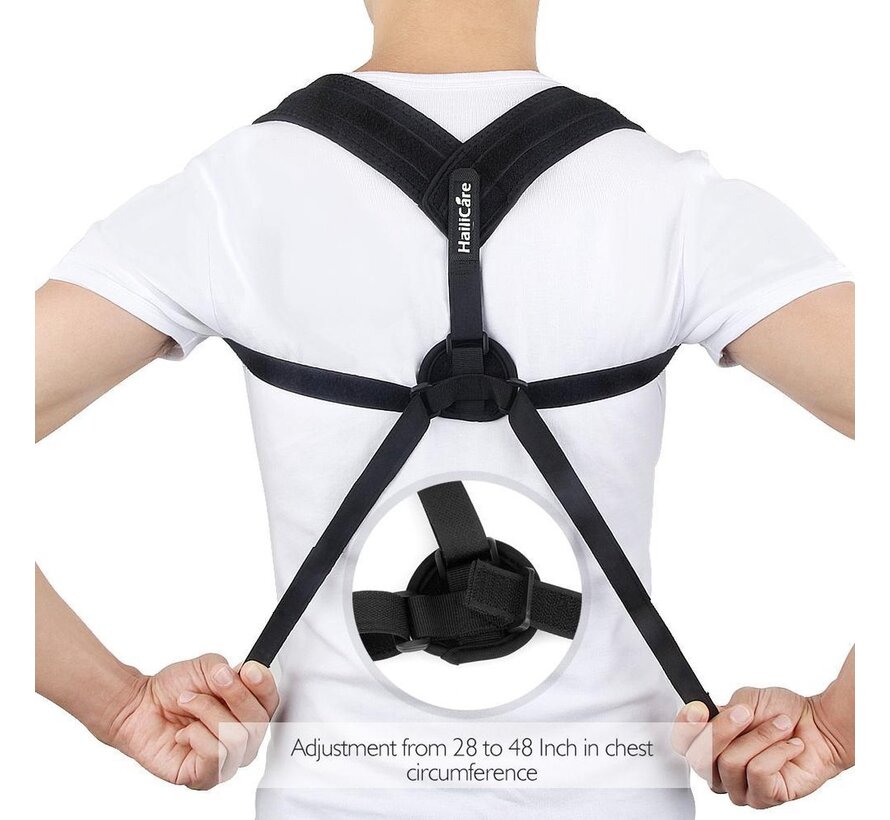 Orthèse dorsale réglable - originale Athena Premium - correction de la posture - Soutien pour Dos et épaules