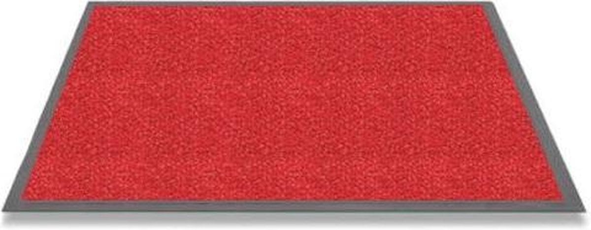 Hamat Tapis de nettoyage Future 60x90 cm Rouge