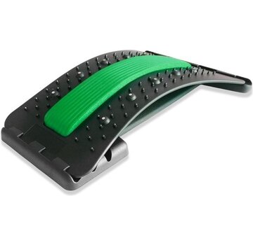 EarKings EarKings Backstretcher Massage Device with Soft Massage Pads - Backstretcher Adjustable for Optimal Relaxation - Green (appareil de massage pour le dos avec coussinets de massage souples)