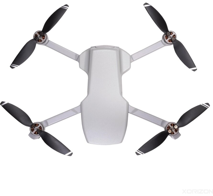 Drone - Xorizon - Caméra 4K - Drone avec caméra - Drone avec GPS - Mini Drone - Moteurs Brushless - Drone Xorizon XZ96 4K GPS- 25 minutes de vol - 1 KM de portée - 5GHz Wifi FPV - Travelcase inclus - Pas de licence requise - 242 grammes - Gris