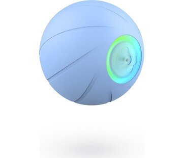 Cheerble Cheerble Wicked ball 2.0 - Balle interactive intelligente pour petits chiens - 3 modes de jeu - jouet pour chien - jouets pour chien - rechargeable par USB - Bleu