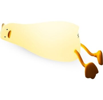 MIRI MiRi Veilleuse Enfant - Canard couché - Veilleuse - Veilleuse Bébé - Rechargeable par USB - LED - Variateur - Minuteur - Sans fil - Adaptée aux enfants - Chambre de bébé
