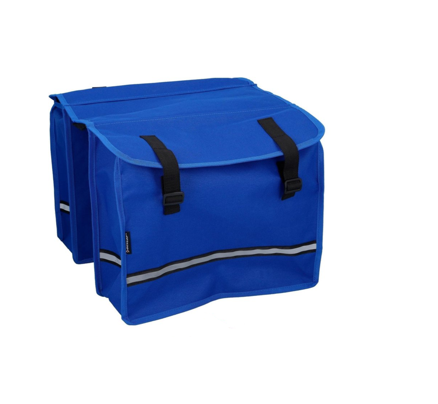 Dunlop sacoche de selle pour vélo  - porte bagage - Bleu - 26 litres