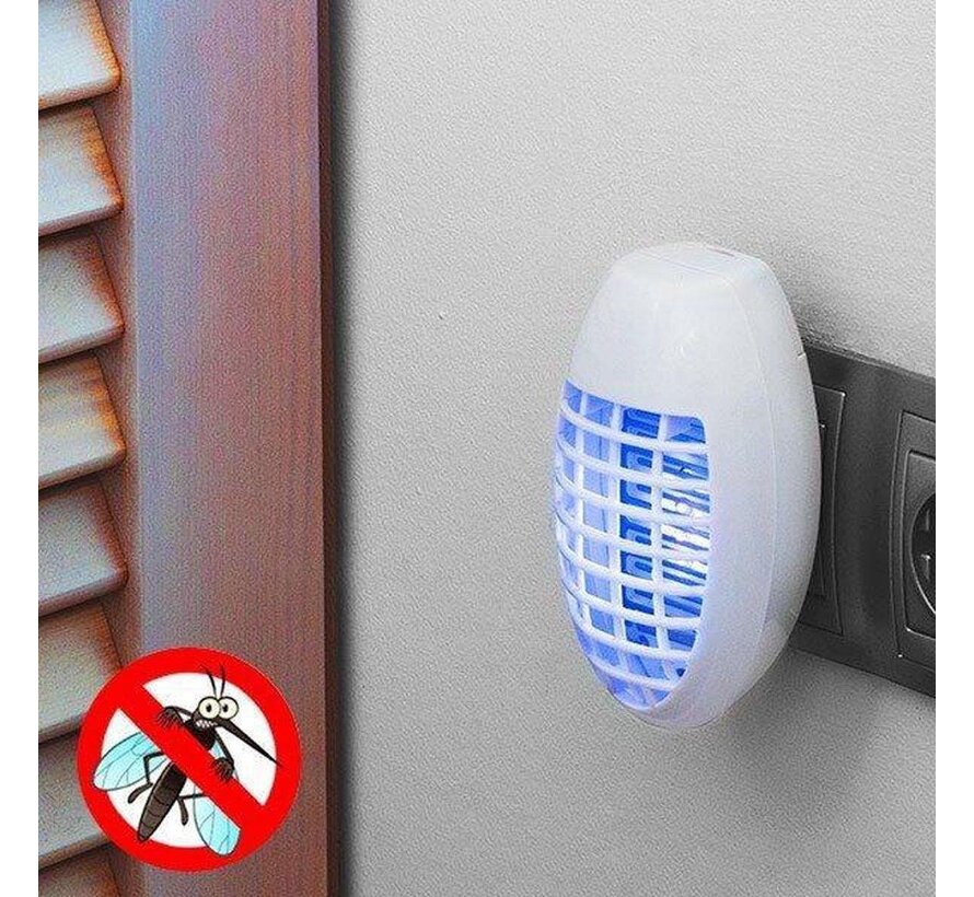 Benson Bellson Plug-In lampe anti-moustique - insectes - lumière UV - pour prise murale