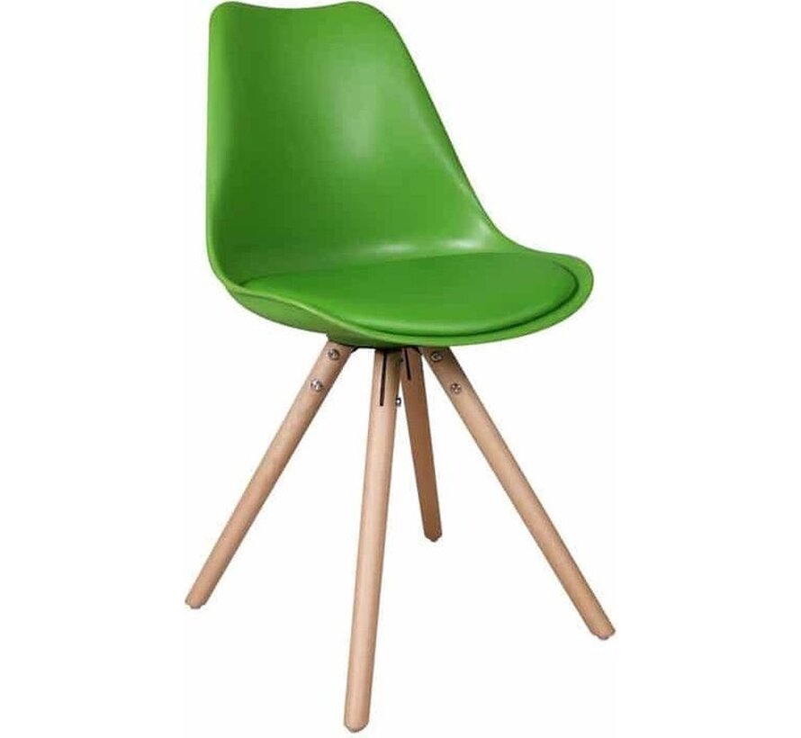 Feel Furniture - Chaise design Olan - Vert