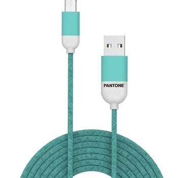 Celly Câble Micro-USB, Vert Menthe - Caoutchouc - Celly | Pantone