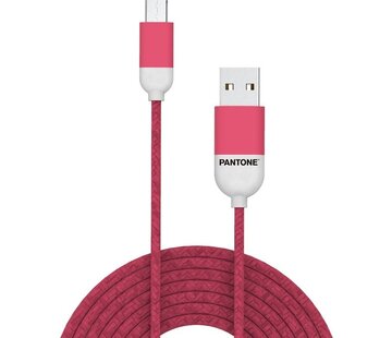 Celly Câble Micro-USB, Rouge - Caoutchouc - Celly | Pantone