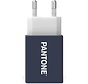 Adaptateur secteur avec 1 port USB, Bleu - Celly | Pantone