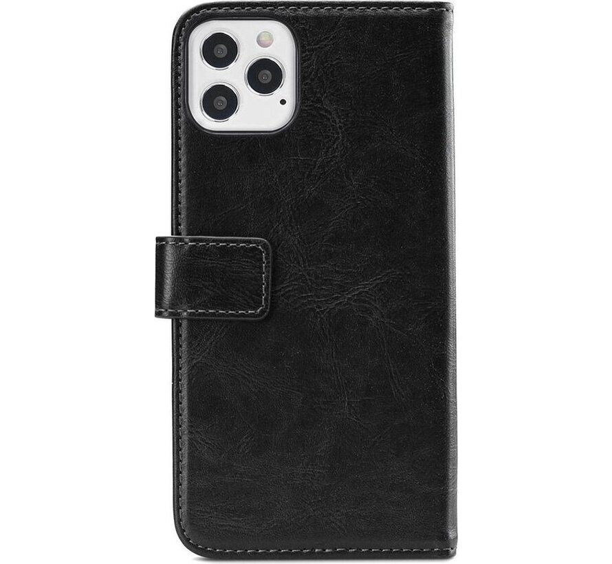 Mobilize - Coque pour iPhone 12 - Elite Gelly Wallet Book Case Noir