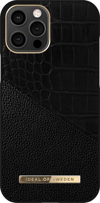 iDeal of Sweden - Coque pour iPhone 12 Pro Max - Coque arrière Fashion Nightfall Croco