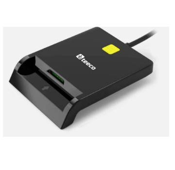 Teeco Teeco ID Card Reader - Lecteur de cartes d'identité Belgique - Lecteur de cartes d'identité - Lecteur de cartes d'identité - Lecteur de cartes eID/Memory/Sim - Windows/Mac/Linux - Belgique