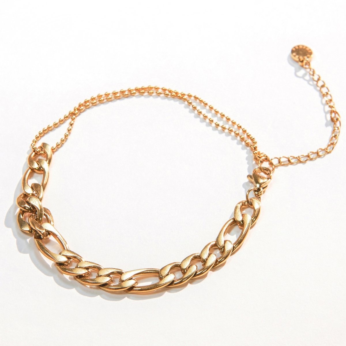 Bracelet femme Prego Gold - Laura Ferini - Bracelet à maillons en or