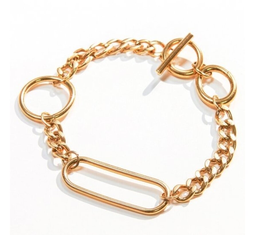 Bracelet Solo Tua Gold - Laura Ferini - Couleur Or