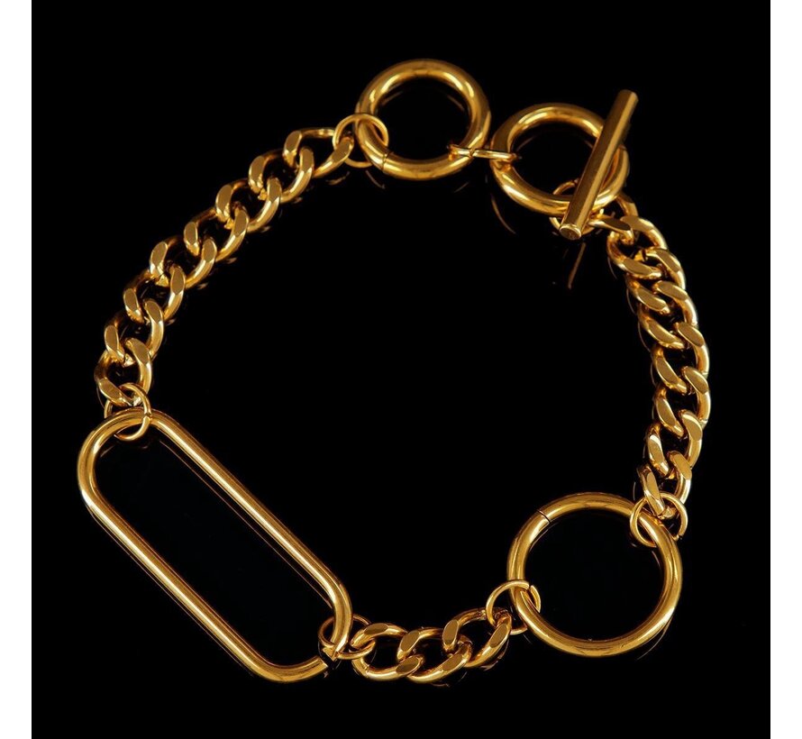 Bracelet Solo Tua Gold - Laura Ferini - Couleur Or
