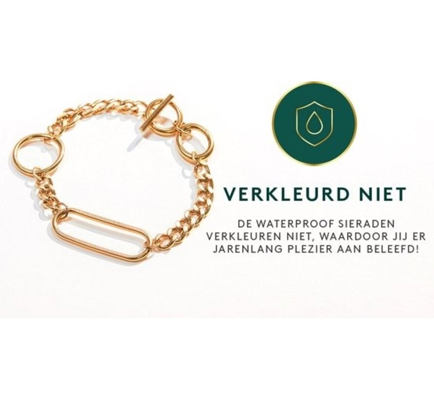 Bracelet Solo Tua Gold - Laura Ferini - Couleur Or