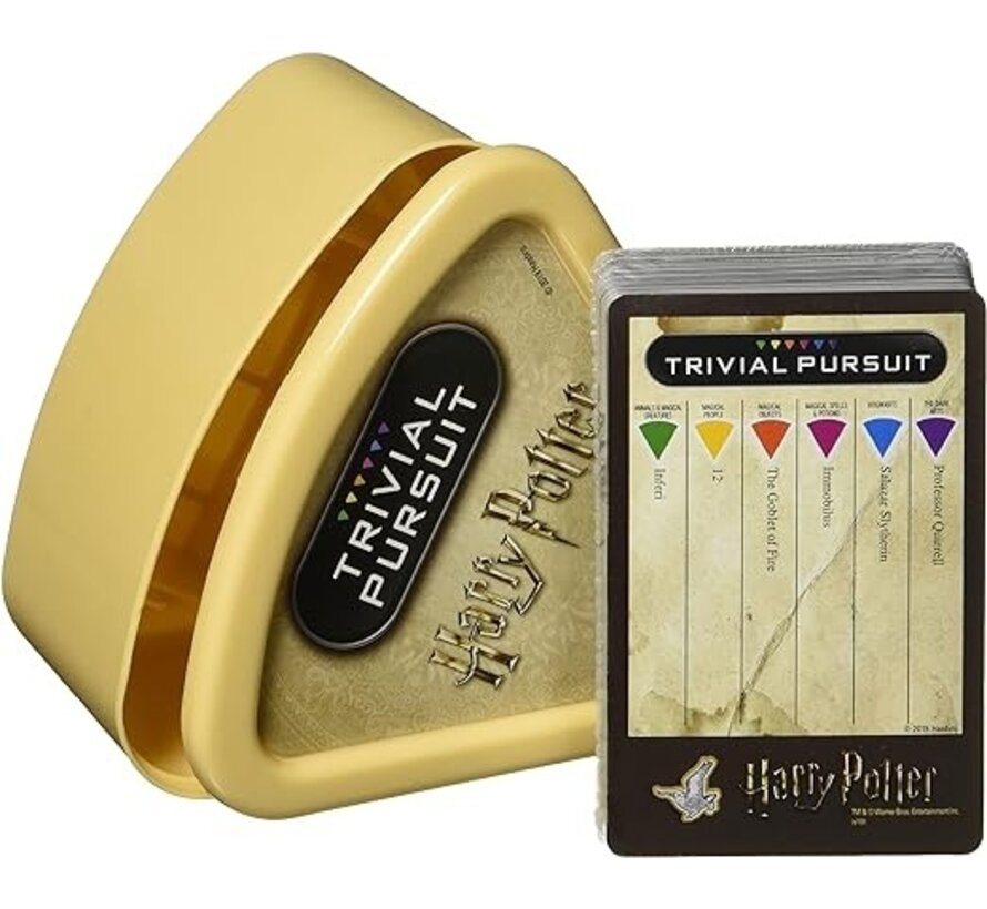Trivial Pursuit - Harry Potter - Conseil de Cadeau de Saint-Nicolas et de Noël - Version en Anglais