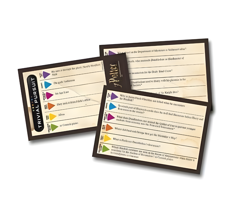 Trivial Pursuit - Harry Potter - Conseil de Cadeau de Saint-Nicolas et de Noël - Version en Anglais