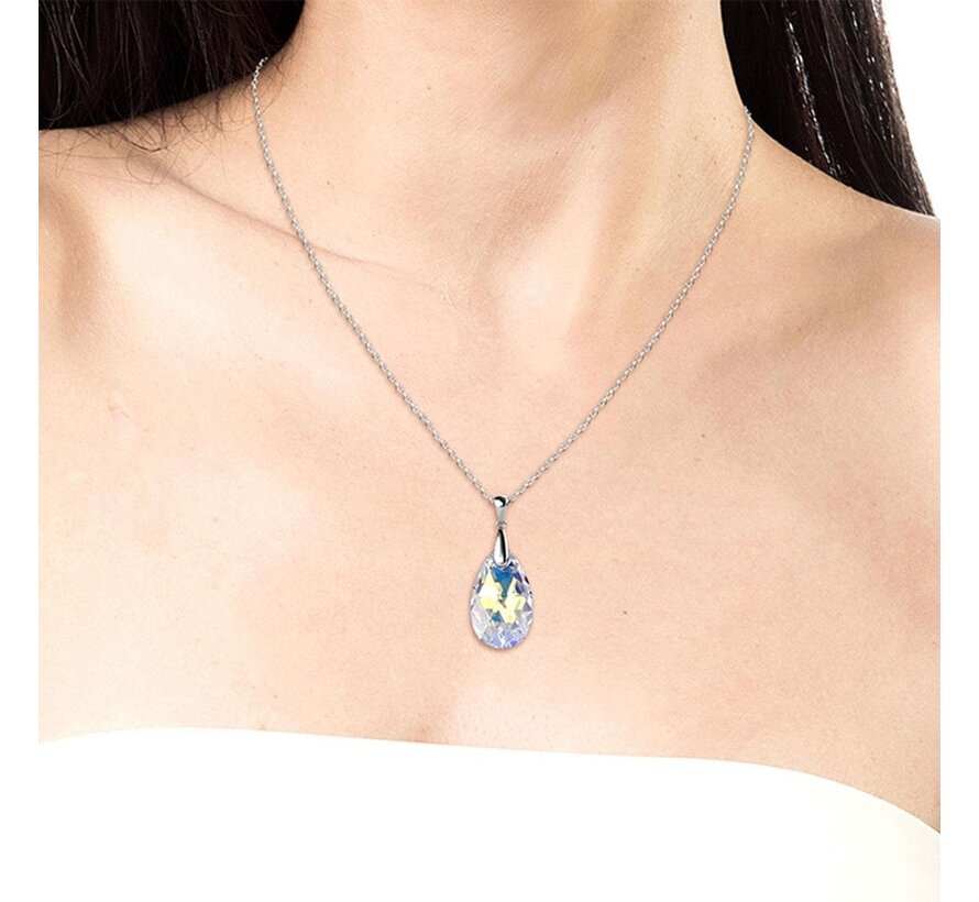 Collier femme avec pendentif - Yolora - Argent