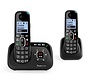 Amplicomms BT1582 téléphone sans fil duo pour téléphone fixe - Bloquer les appels indésirables - 3 touches de mémorisation directe - Mains libres