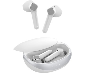 Nuvance Nuvance - Ecouteurs sans fil Bluetooth avec étui de chargement - Ecouteurs sans fil Bluetooth - Multifonctionnels - pour Android/Samsung/Apple - Blancs