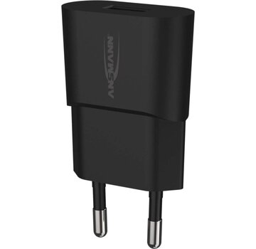 Ansmann Adaptateur de charge USB avec 1 connecteur USB 2.0 type A, 1000 mA