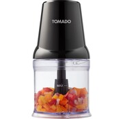 Tomado Tomado TCH2001B - Hachoir - 360 ml - 2 lames en acier inoxydable - 400 watts - Coupe, hache et mélange - Noir