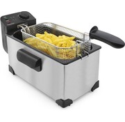 Tomado Tomado TDF3001S - Friteuse - capacité 3 litres - 2200 watts - zone froide - acier inoxydable