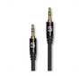 LifeGoods AUX Cable - Câble audio 1M - 3.5mm - Mâle à Mâle - Noir
