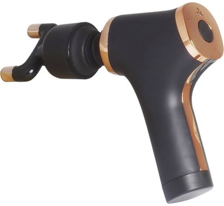 Pistolet de massage RelaxVital, or rose / noir