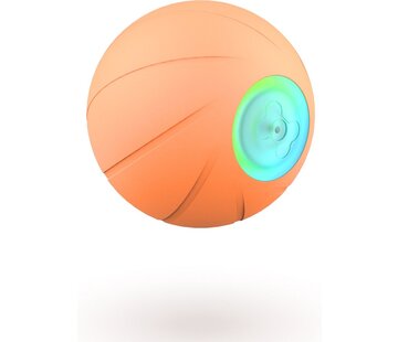 Cheerble Cheerble Wicked ball 2.0 - Balle interactive intelligente pour petits chiens - 3 modes de jeu - jouet pour chien - jouets pour chien - rechargeable par USB - Orange