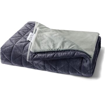Calmzy Calmzy Superior Soft - Housse de couette - Couverture d'emmaillotage - 150 x 200 cm - Super Soft - Confortable - Anthracite/gris