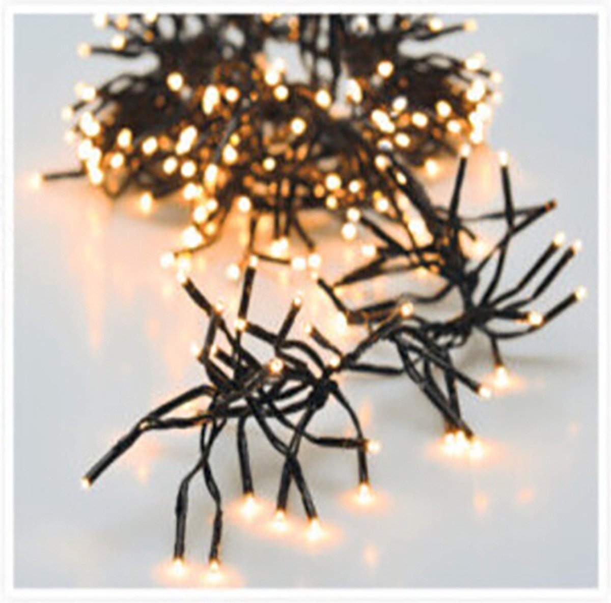 Guirlandes de Noël - 11 mètres - microcluster - 1512LED - Pour l'intérieur ET l'extérieur