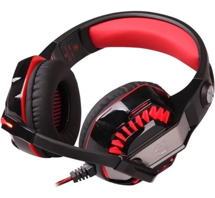 Kotion Each Gaming Headset - Windows - Noir/Rouge