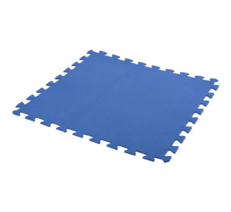 Free and Easy Swimming Pool Tiles Foam Blue 50 x 50 cm - 27 pièces - 6,75m²,