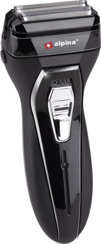 alpina Shaver - Rasoir Homme - Double Lames - Tondeuse Pop Up - Rechargeable