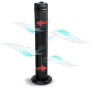 Alpina Alpina Ventilateur de tour - Ventilateur de colonne - 3 niveaux - Oscillant - 45 watts