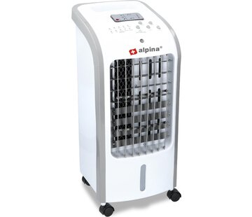 Alpina Refroidisseur d'air - Alpina - humidificateur - blanc - avec télécommande et minuterie - 3 modes de ventilation - jusqu'à 270m3