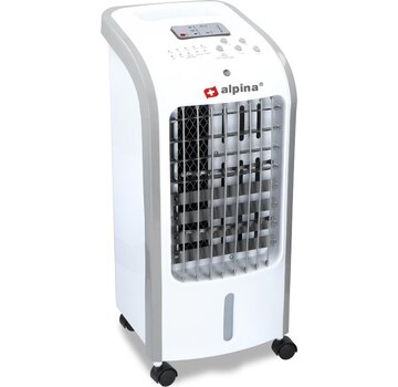 Alpina Alpina air cooler - refroidisseur d'air - humidificateur - blanc - avec télécommande et minuterie - 3 modes de ventilation - jusqu'à 270m3