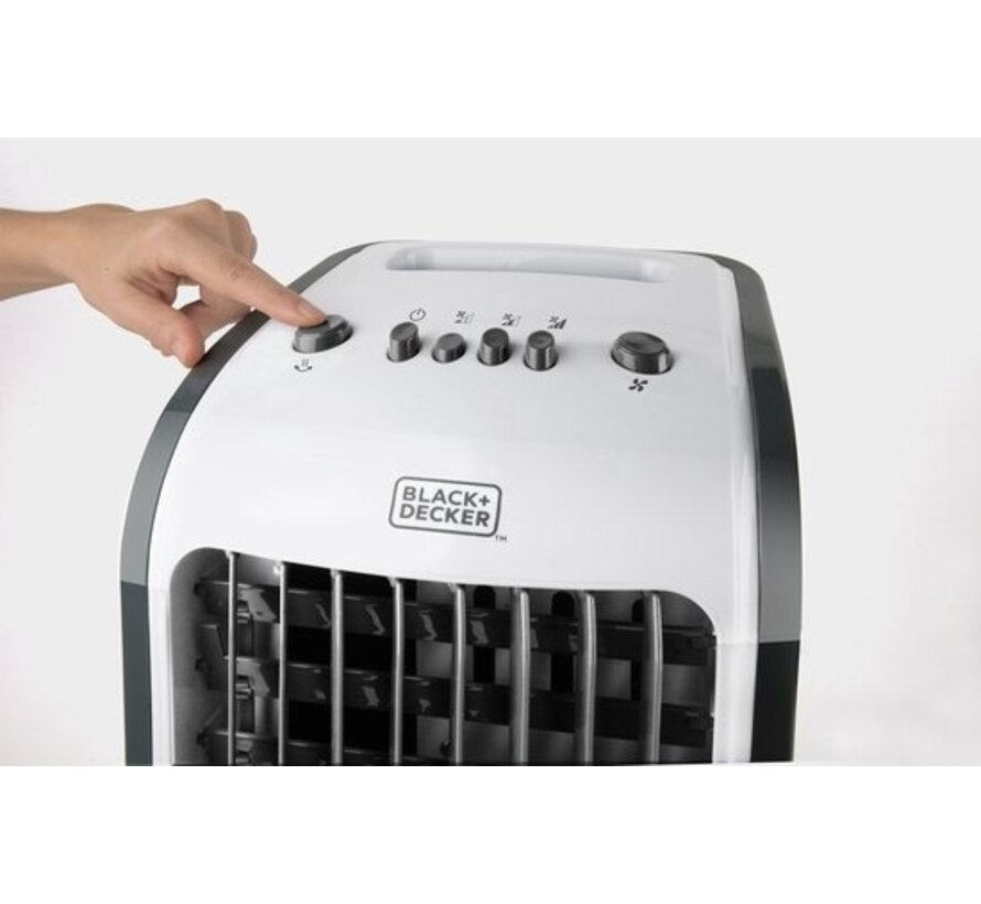 Refroidisseur d'air - BLACK+DECKER - BXAC5E - 2 en 1 - Refroidit et humidifie l'air