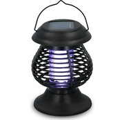 Grundig Grundig Lampe à insectes - Solaire - 2 en 1 : Lumière d'ambiance/Insecticide - Résistant aux éclaboussures - Noir