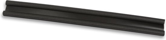 Double coupe-courant d'air Lowander 95cm - Coupe-courant d'air pour porte - Noir