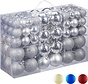 Jeu de boules de Noël Relaxdays - 100 pièces - Plastique