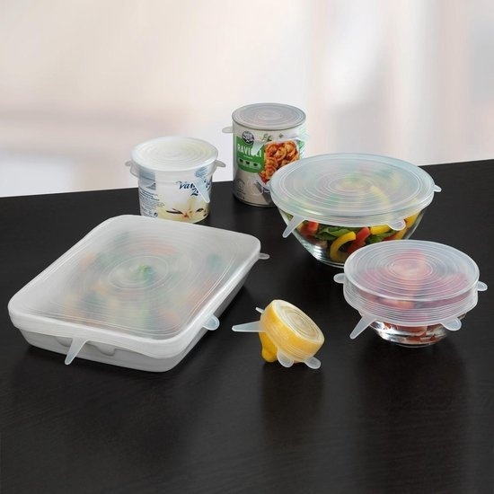 Housses en silicone Maximex, extensibles 6 pièces