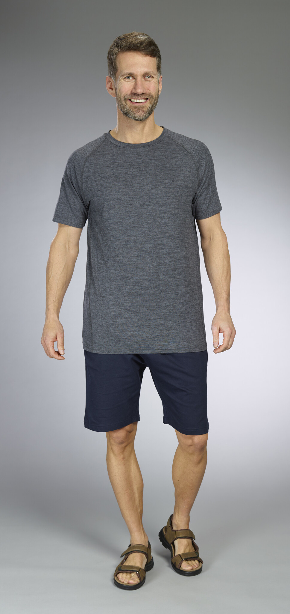 Chemise fonctionnelle, couleur anthracite