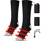 Chaussettes chauffantes Saaf - électriques - rechargeables - chargeur inclus - 3 niveaux - unisexe - taille 38-44