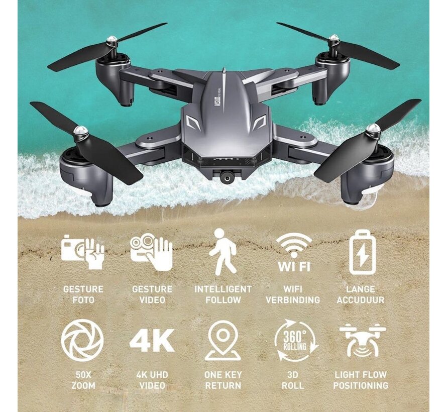 Visuo Battleshark by Exilien - Drone Wifi avec caméra 4K HD