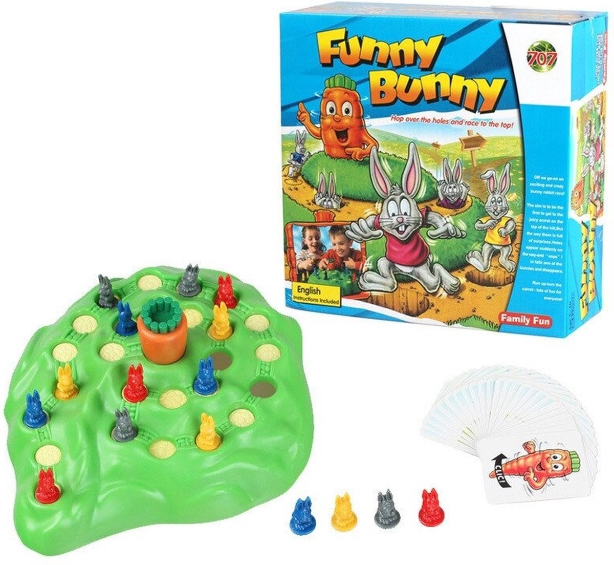 Rabbit Race - HaveFun - Jeu pour enfants - Cadeau pour enfants - Jeu d'action