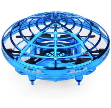 UFO PuroTech Official - Mini Drone - Capteur anti-collision - Cadeau pour enfants - Ovni flottant - 4 hélices - Rechargeable par USB - Capteur infrarouge - Sûr - Protégé par une cage - Drone Ball - Pour les enfants - EB Store